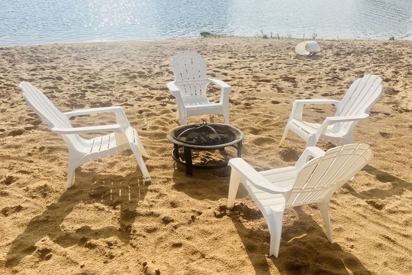 Plage à proximité, chaises longues