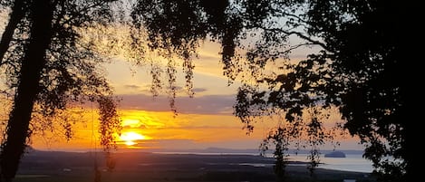 Utsikt fra overnattingsstedet