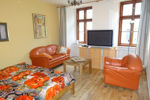 TV - Müller's first vacation apartment in the old town of Görlitz (Görlitz)