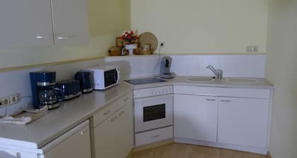 Müller's first vacation apartment in the old town of Görlitz