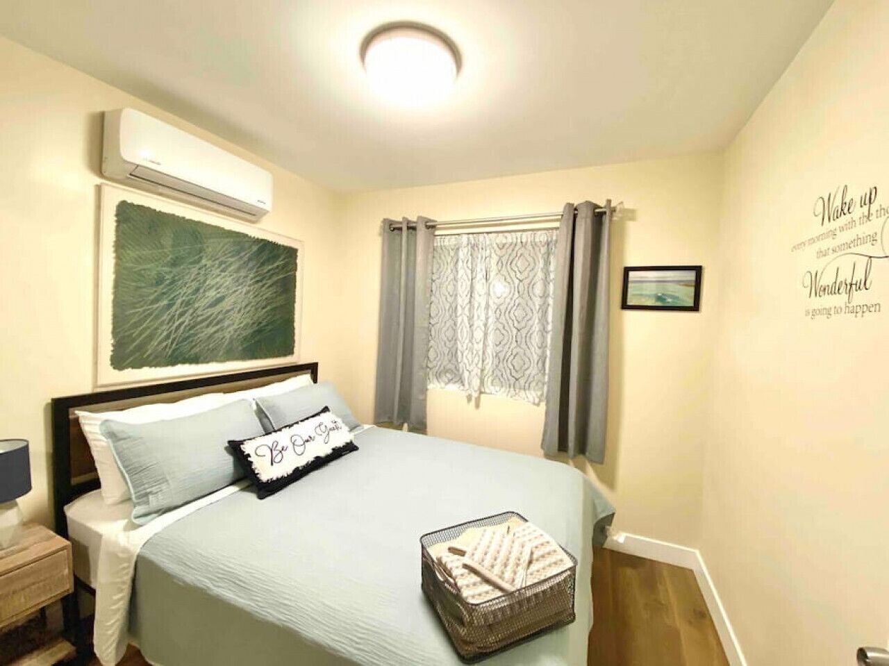 1 soverom, strykejern/-brett, wi-fi (inkludert) og sengetøy