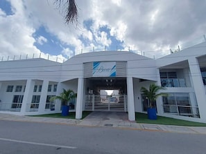 Fassade der Unterkunft