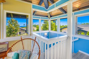 Interior - Ocean & mountain view home in amazing setting with pool - walk to Anini Beach (Princeville)