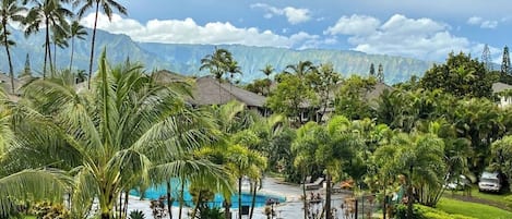 Una piscina climatizada