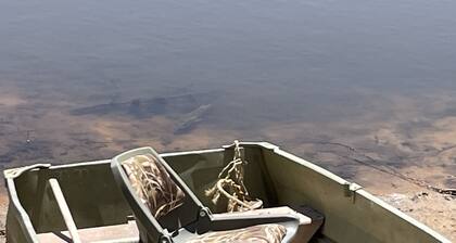 Secret Fishing Pond with Small Off-Grid Camper.🐠 🎣