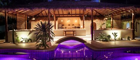 Indoor pool, outdoor pool