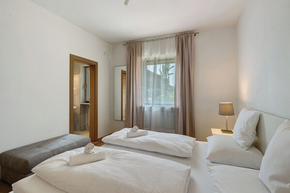2 Schlafzimmer, kostenloses WLAN, Bettwäsche