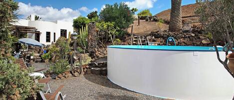 Una piscina riscaldata