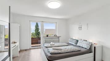 2 chambres, fer et planche Ă repasser, Wi-Fi gratuit, draps fournis