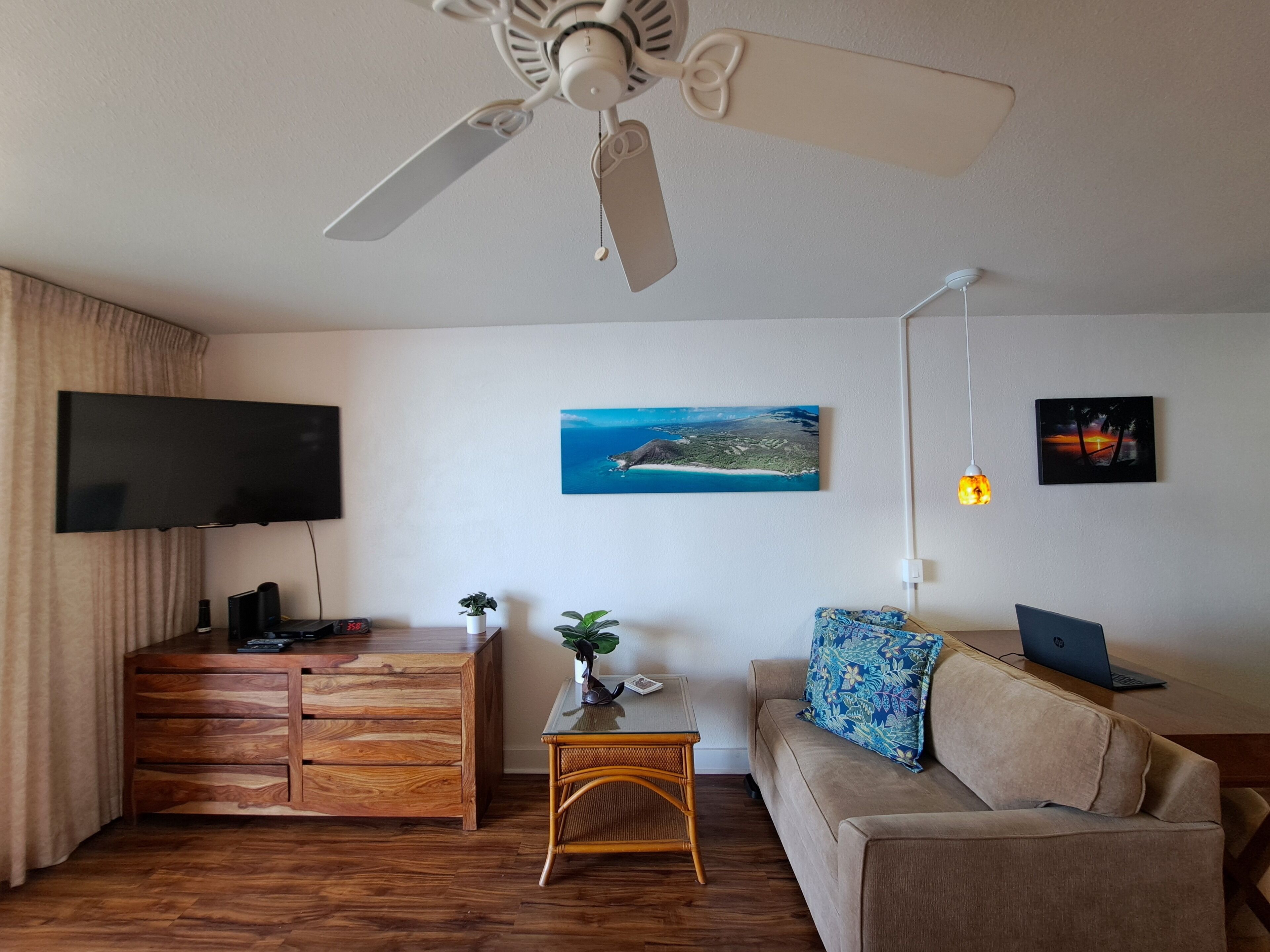 TV, table tennis, books