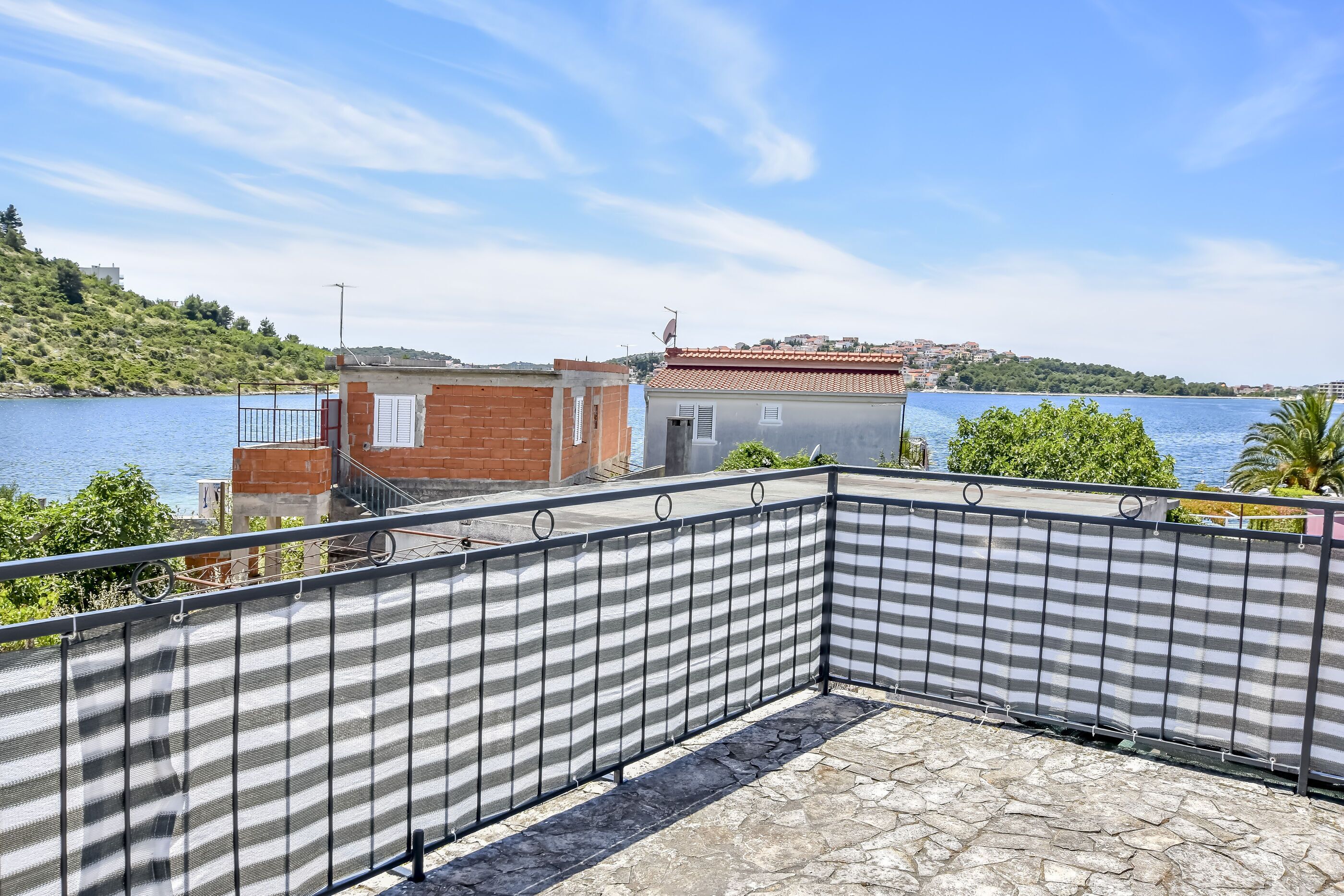 Uitzicht op het water