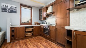 Economy Apartment | Private kitchen - Sleepway Apartments- Szyperska (Poznan)