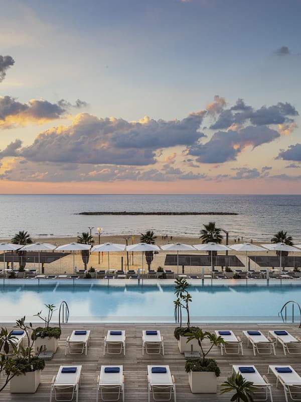 On the beach, 3 beach bars