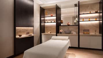 Couples treatment room(s), sauna, body treatments, aromatherapy