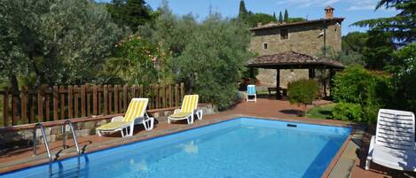 Seasonal outdoor pool