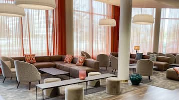Sala de estar en el lobby