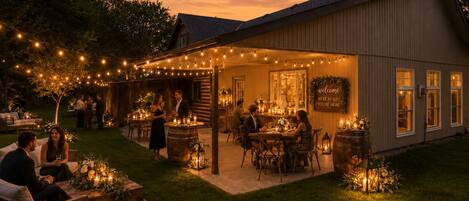 Restaurante al aire libre