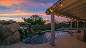 Outdoor pool - Relaxing 4 Bdrm Retreat in the Heart of Scottsdale (Scottsdale)