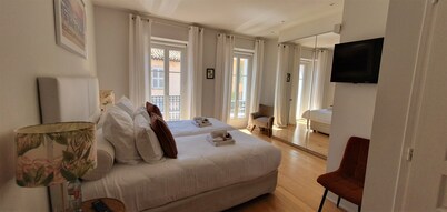 Large 4-star villa, 2 terraces, 100m from Palais des Festivals and beaches