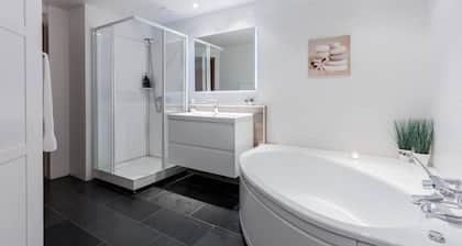 Beautiful, spacious apartment & central location - no car needed
