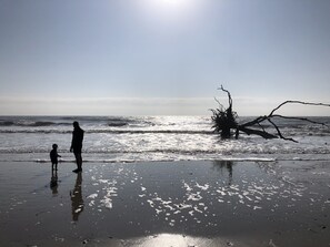 Beach nearby, beach towels