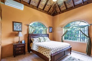 Villa, 2 Bedrooms | 2 bedrooms, desk, laptop workspace, iron/ironing board