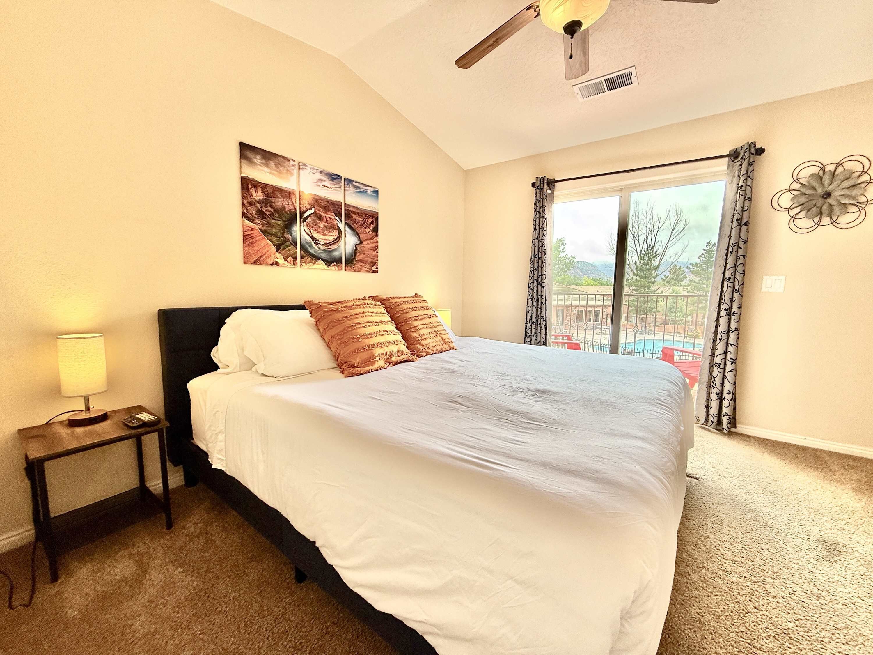 3 bedrooms, iron/ironing board, travel crib, WiFi