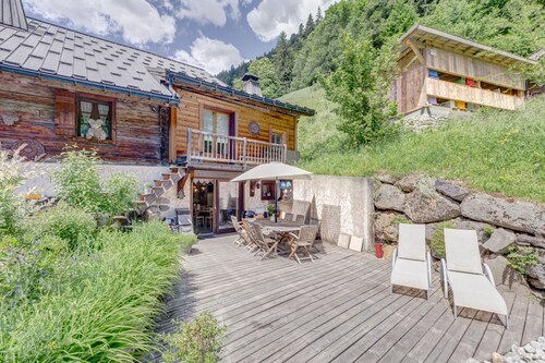Chalet Cœur de Marie avec sauna et jacuzzi - Val d'Arly