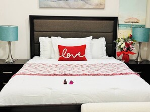 3 bedrooms, desk, iron/ironing board, free WiFi