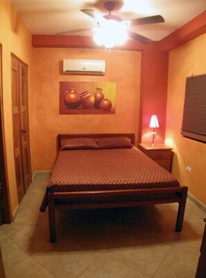 2 bedrooms, in-room safe, iron/ironing board, travel cot