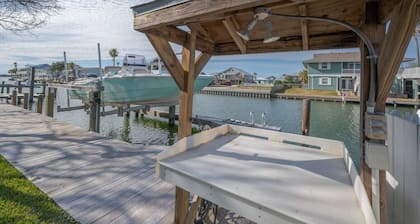 The Salty Pelican Canal Front Home in Key Allegro