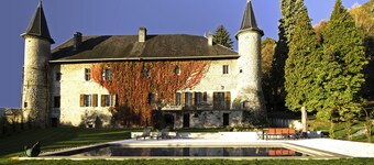 Relax in classic French luxury at the base of the Alps