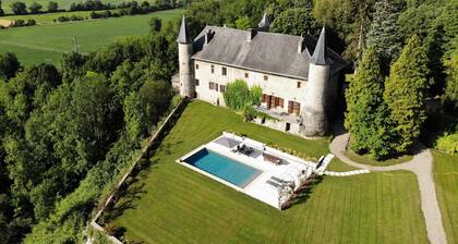 Relax in classic French luxury at the base of the Alps