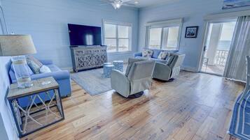 Televisor intel·ligent, reproductor de DVD i estèreo