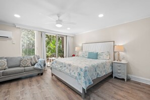 1 soverom, strykejern/-brett, wi-fi (inkludert) og sengetøy