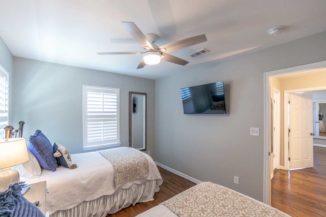 2 bedrooms, iron/ironing board, travel crib, WiFi