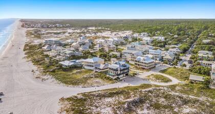 Sam's Place West - Gulf Views in Grayton Beach - Walk to Redbar