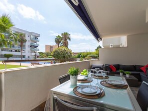 Outdoor dining - Puerto Marina by Interhome (Roses)