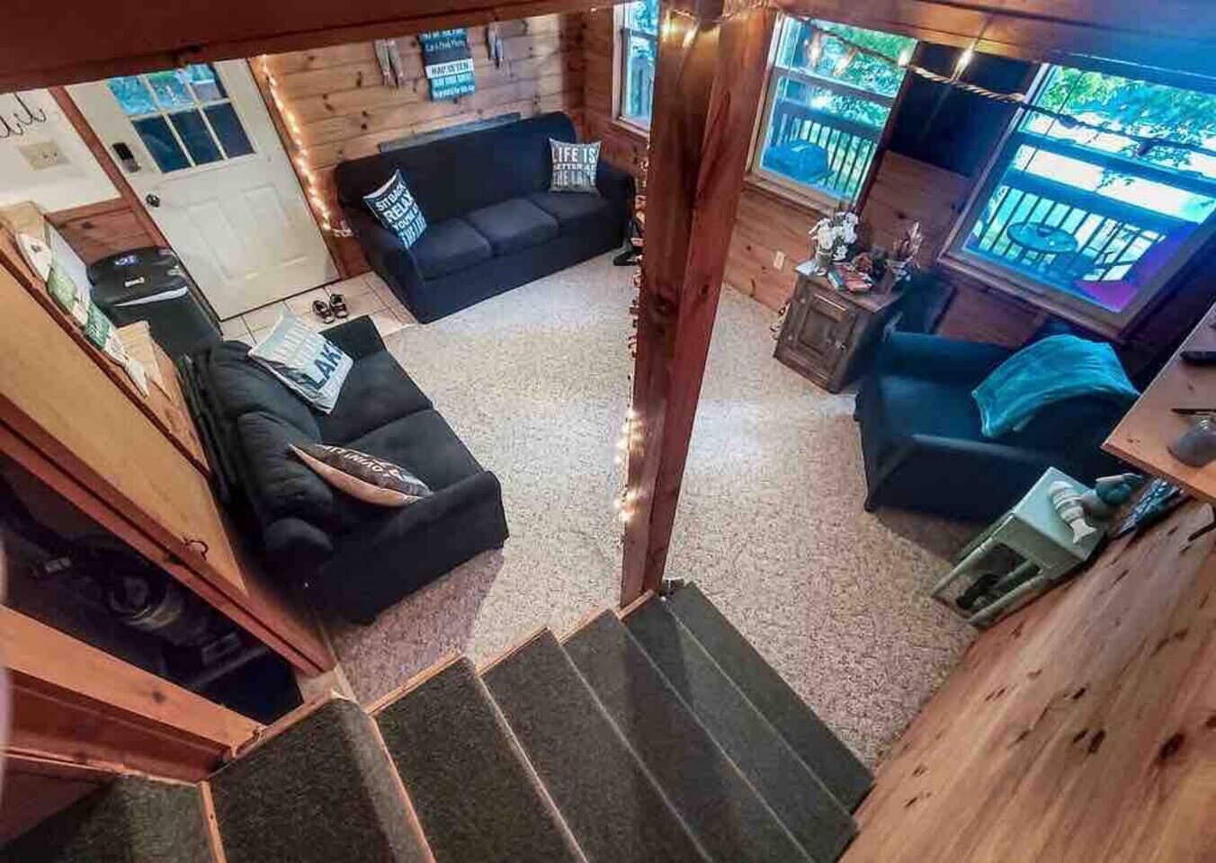 TV connectée, cheminée