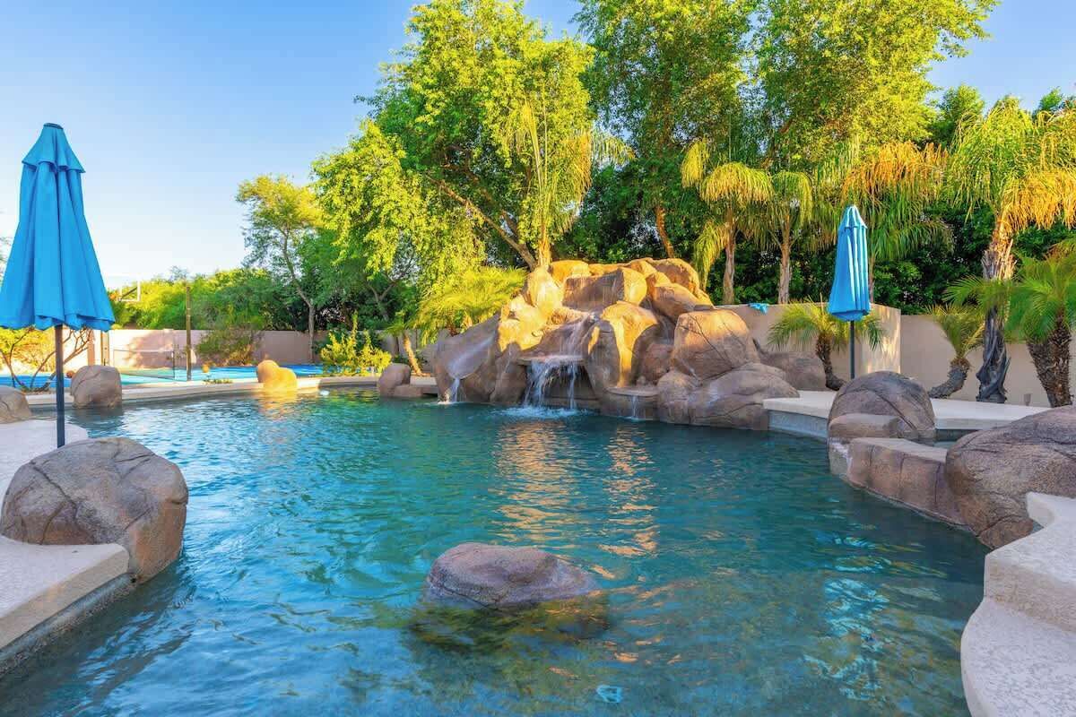 Piscine chauffée