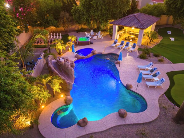 Piscine chauffée