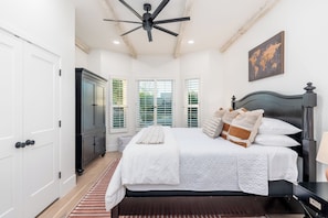 5 bedrooms, iron/ironing board, travel crib, free WiFi