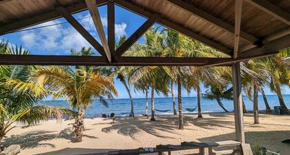 Beach Front! Cobia Beach Guest House, Pink and Teal together