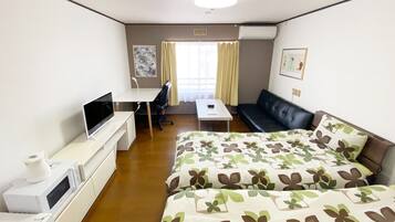 1 間睡房、書桌、熨斗/熨衫板、免費 Wi-Fi