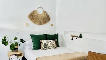 1 habitación, camas con efecto memoria y escritorio