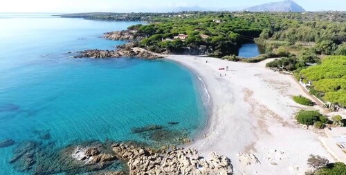 Appartement Casa delle Mimose proximité plage avec Clim., Wi-Fi,, Jardin, Terrasse et Barbecue