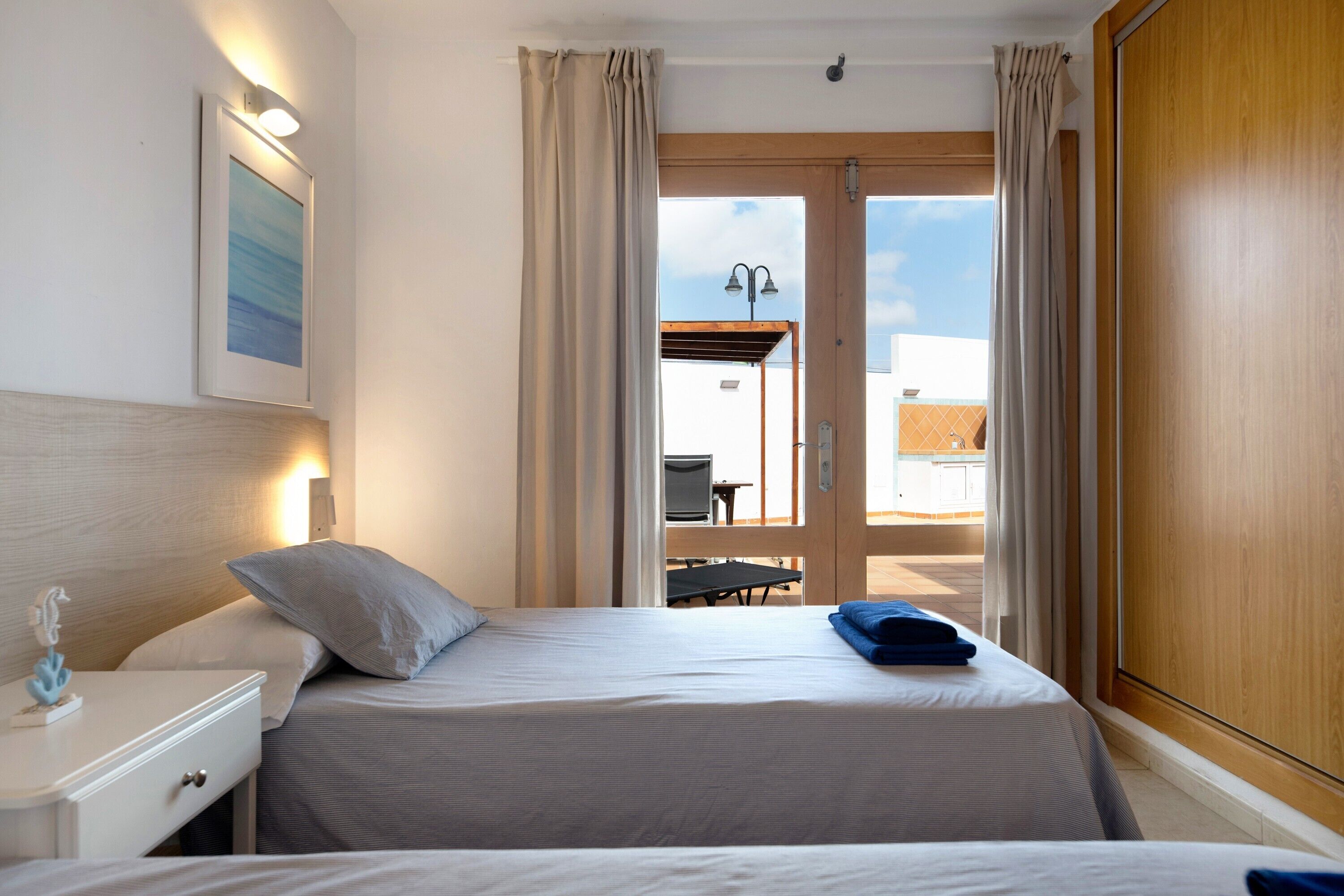 2 bedrooms, iron/ironing board, free WiFi, bed sheets