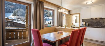 Apartment "Rosalpina 2" in the Middle of the Ski Area with Mountain View, Wi-Fi & Balcony