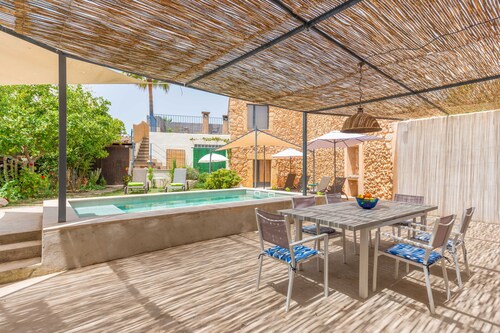 SA TEULERA DE PINA - Modern village house with beautiful private pool in the center of Mal