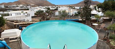 Una piscina riscaldata